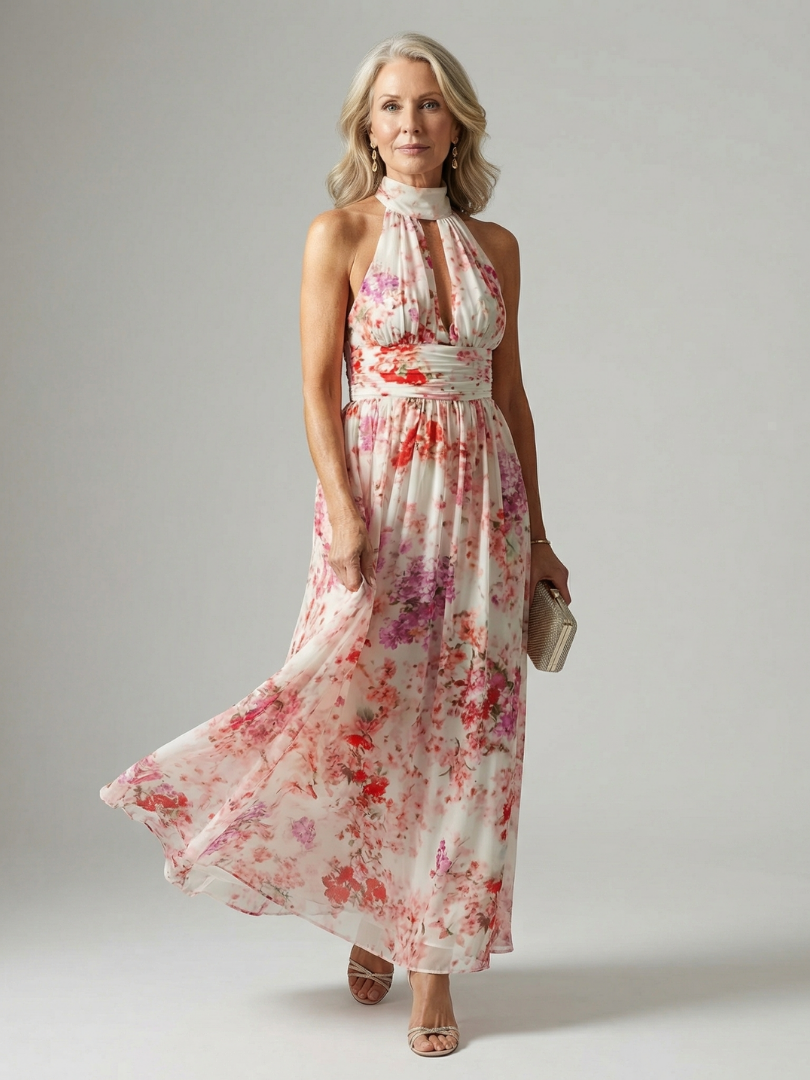 Elyon | Vestido maxi de caída fluida