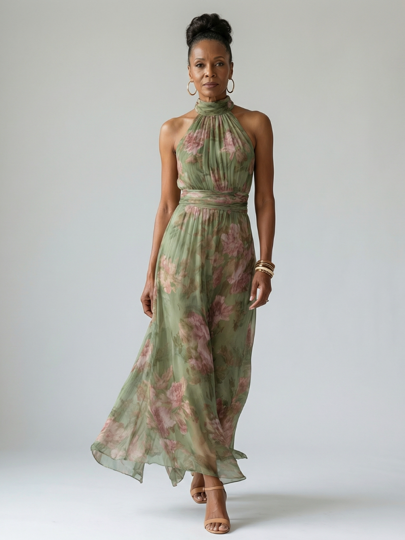 Naomi | Vestido Maxi Halter