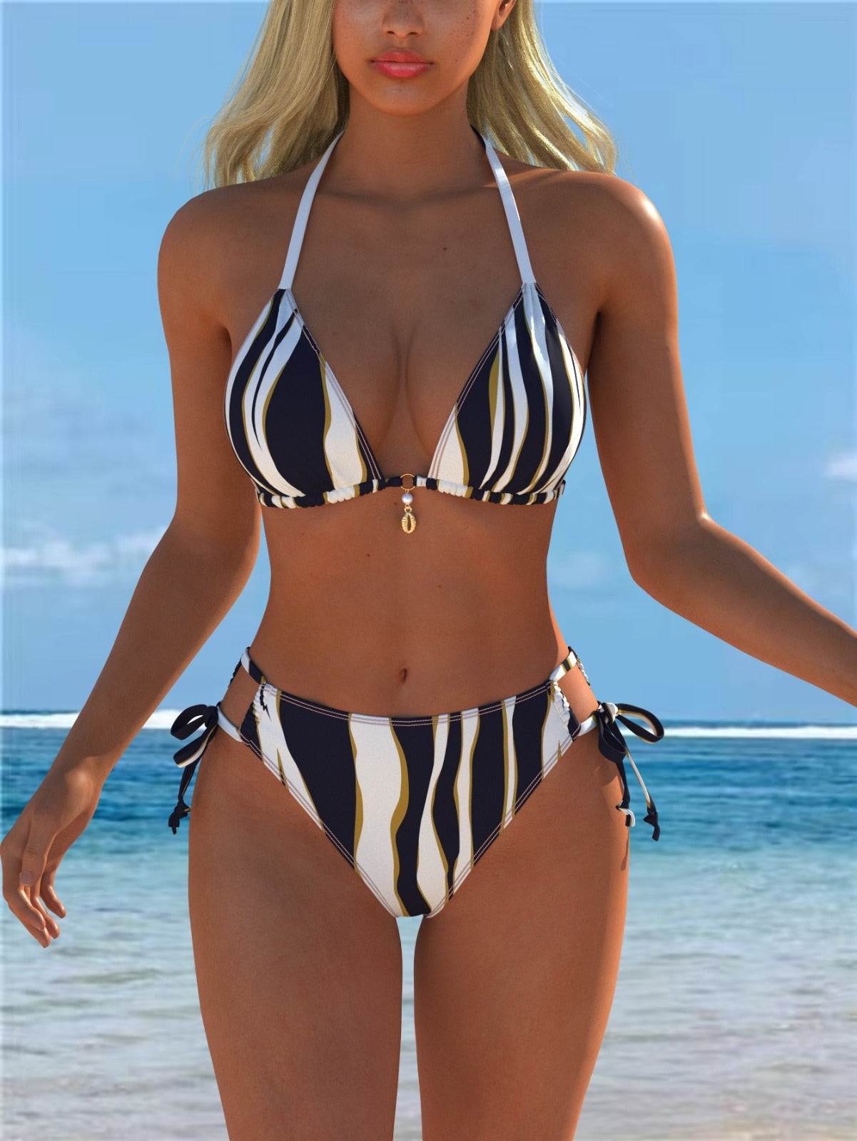 Bikini de Estilo Geométrico