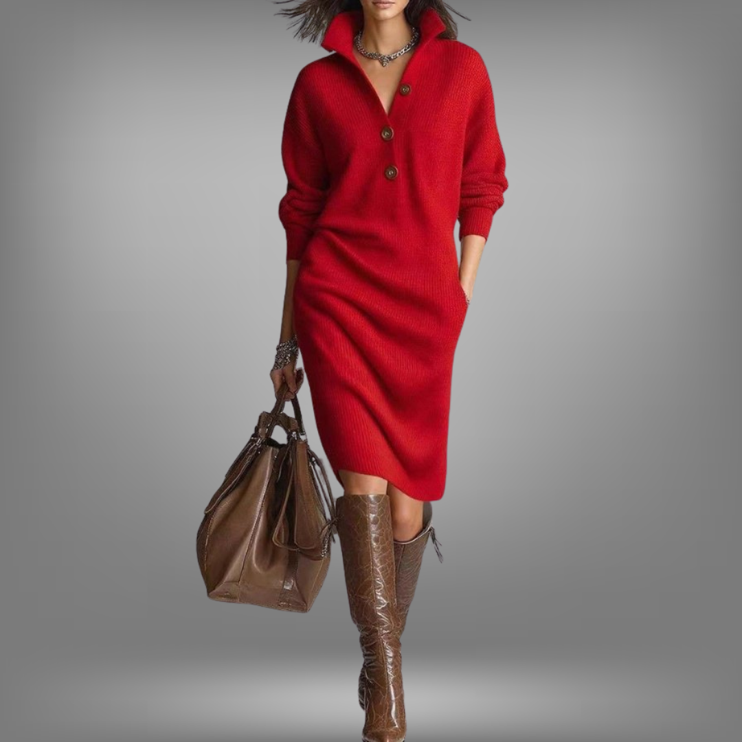 Jane™ | Vestido de punto cálido