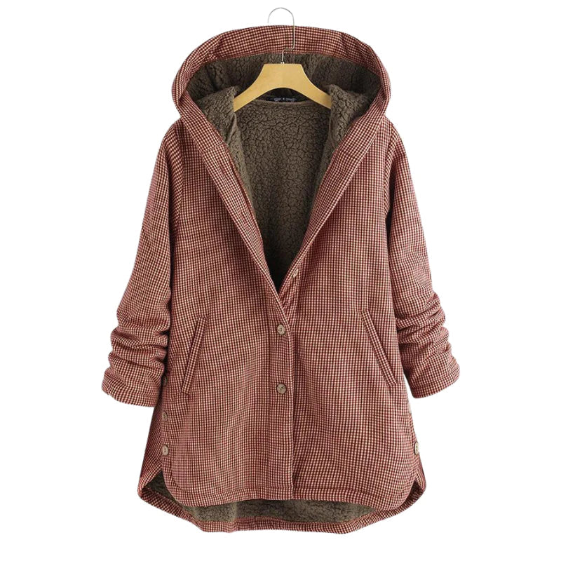 Helma™ - Chaqueta con capucha elegante y cómoda para mujer