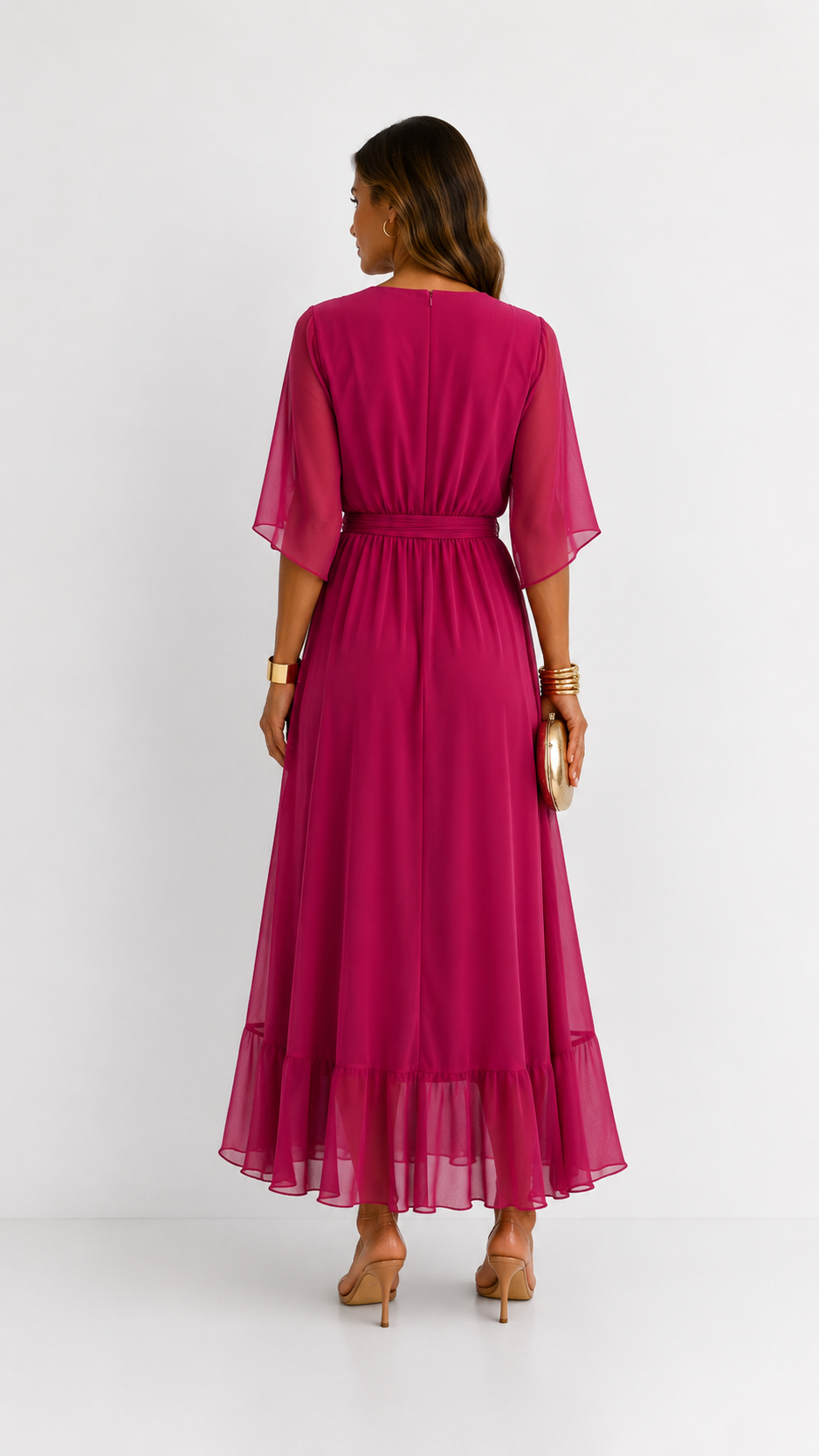 Isabela | Vestido Maxi Cruzado