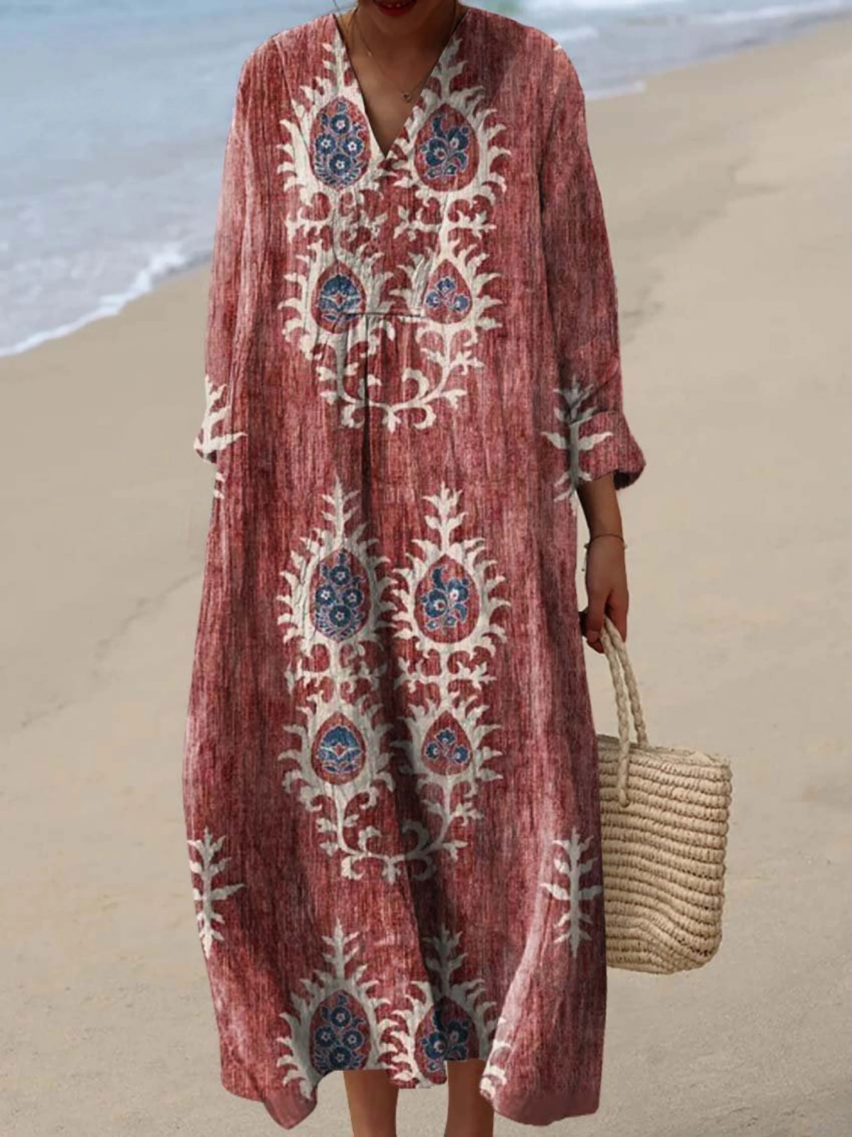 Karina | Vestido Estampado de Verano