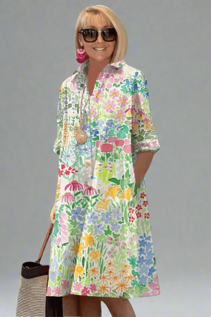 Paige | Vestido Midi Fluido y Elegante