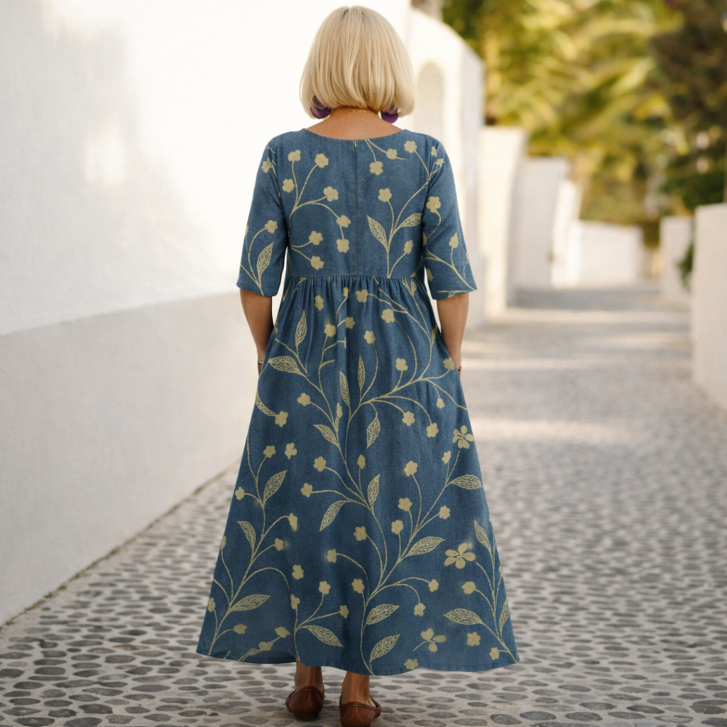 Lily | Vestido midi — Comodidad sin esfuerzo