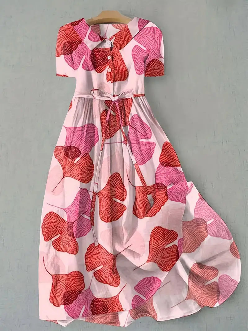 Annie | Vestidos florales favorecedores del abdomen