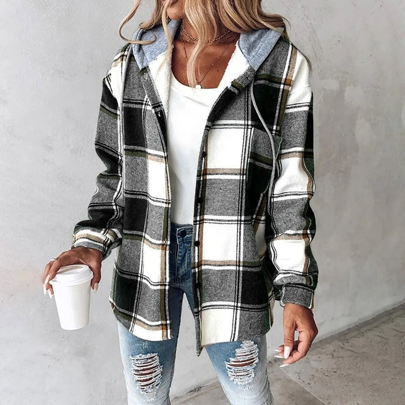 Martina™ | Chaqueta de mujer con botones y malla