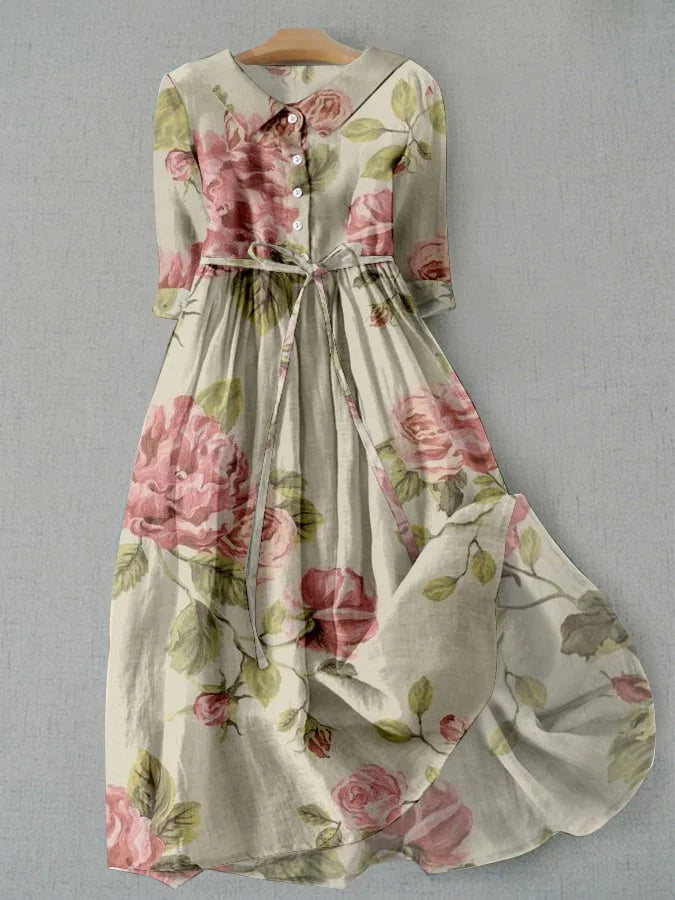 Marley | Vestidos florales favorecedores del abdomen