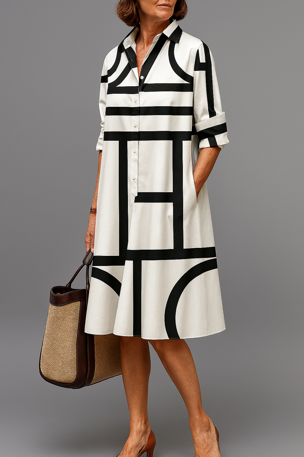Ellie | Vestido Midi Fluido y Elegante