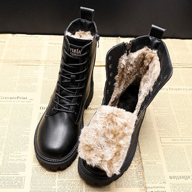 Helena™ - Botas de cordones con interior forrado