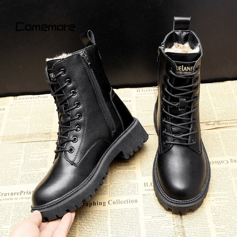 Helena™ - Botas de cordones con interior forrado