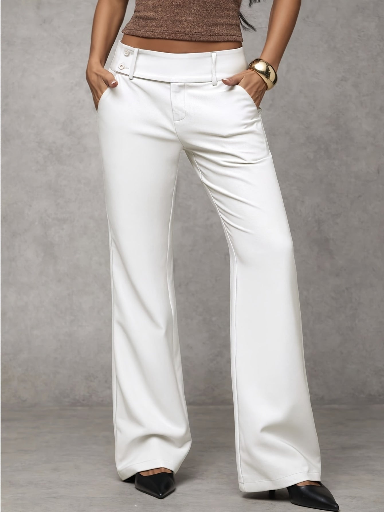 Duna | Pantalones Anchos Elegantes