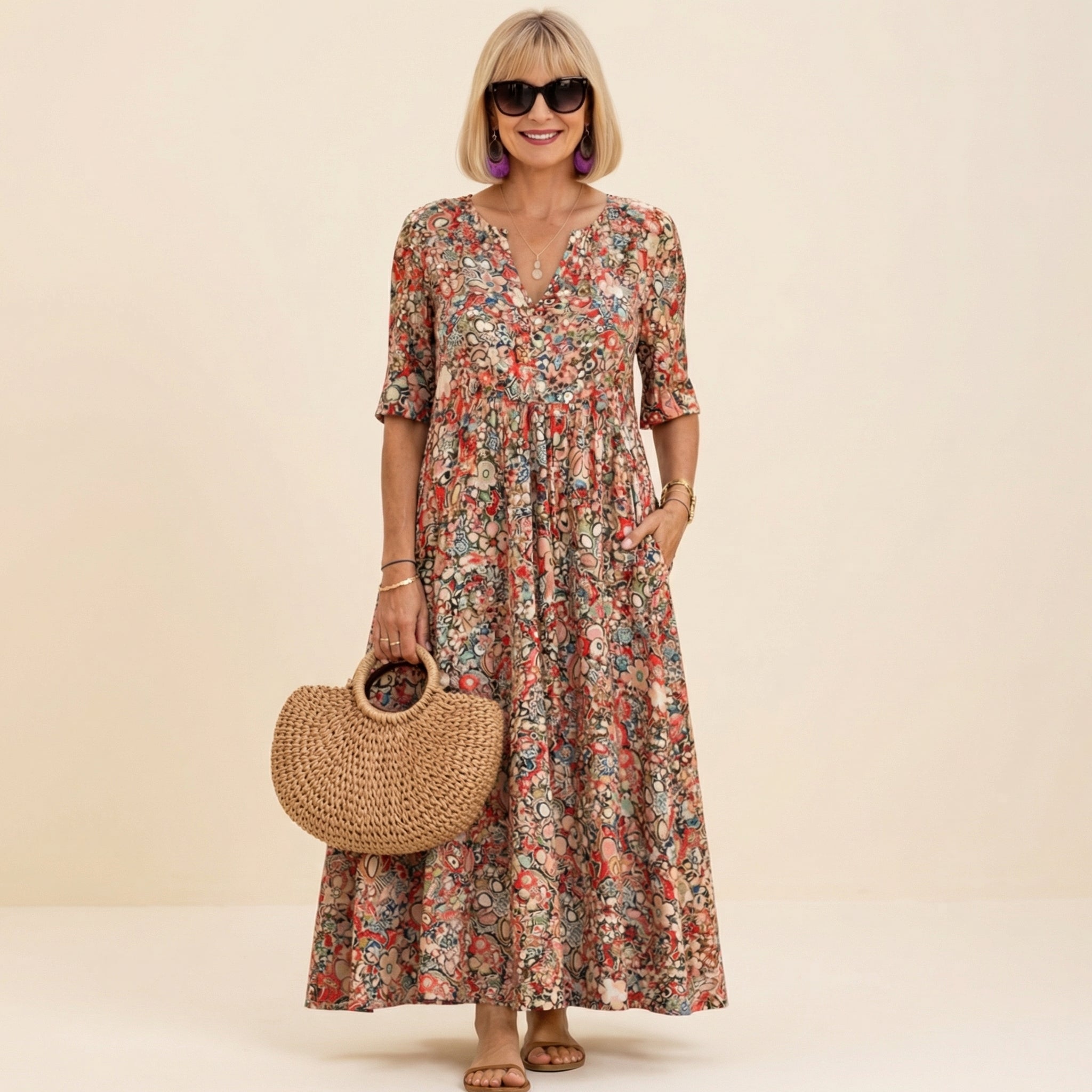 Queenie | Vestido de verano elegante