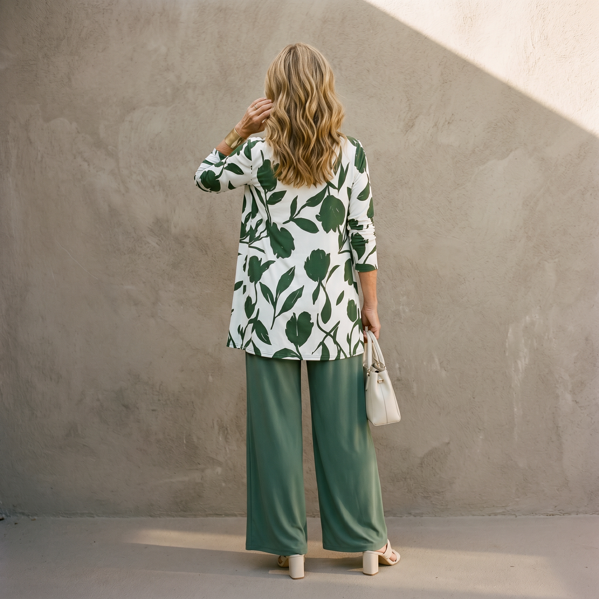 Alina | Conjunto Floral de 3 Piezas
