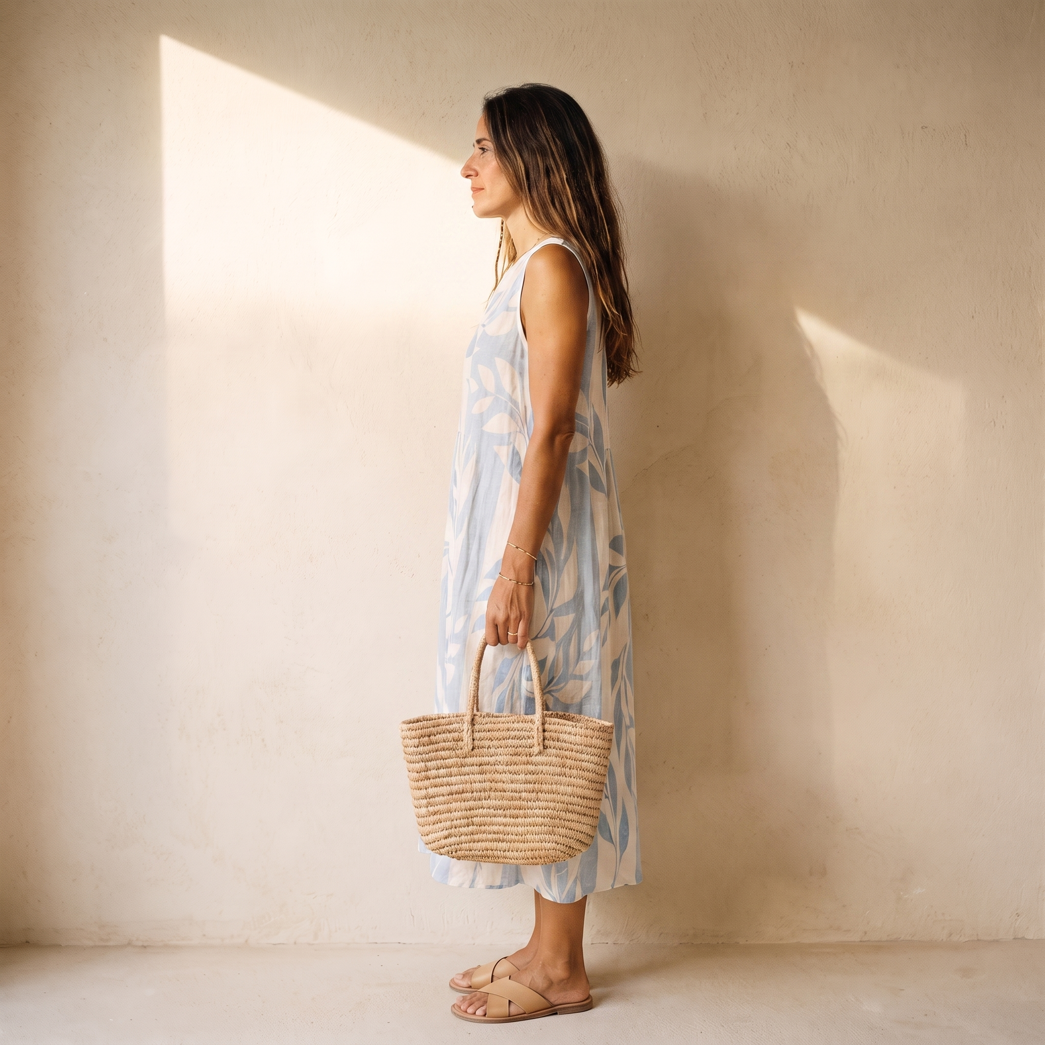 Joy | Vestido Estampado de Verano Sin Mangas