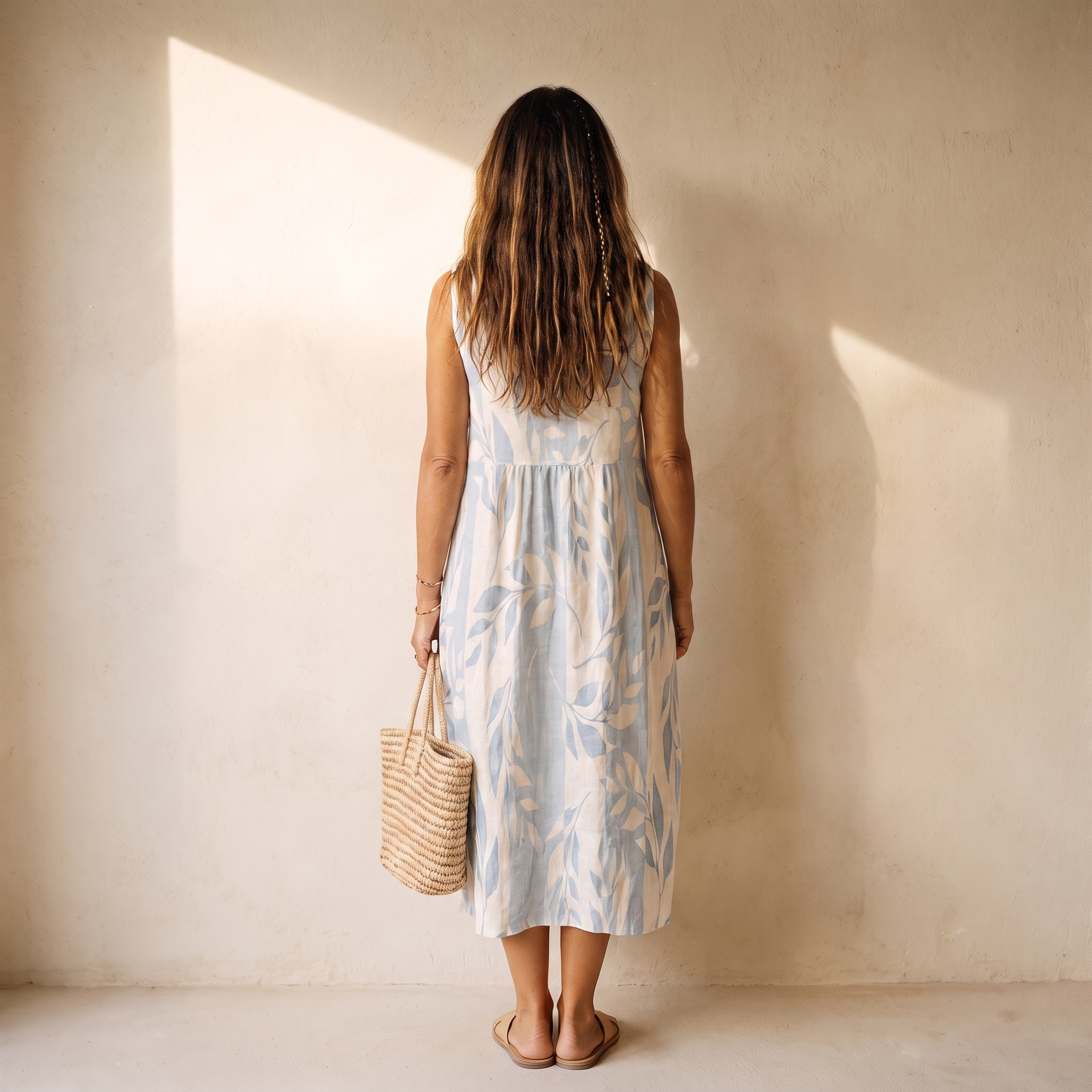 Joy | Vestido Estampado de Verano Sin Mangas