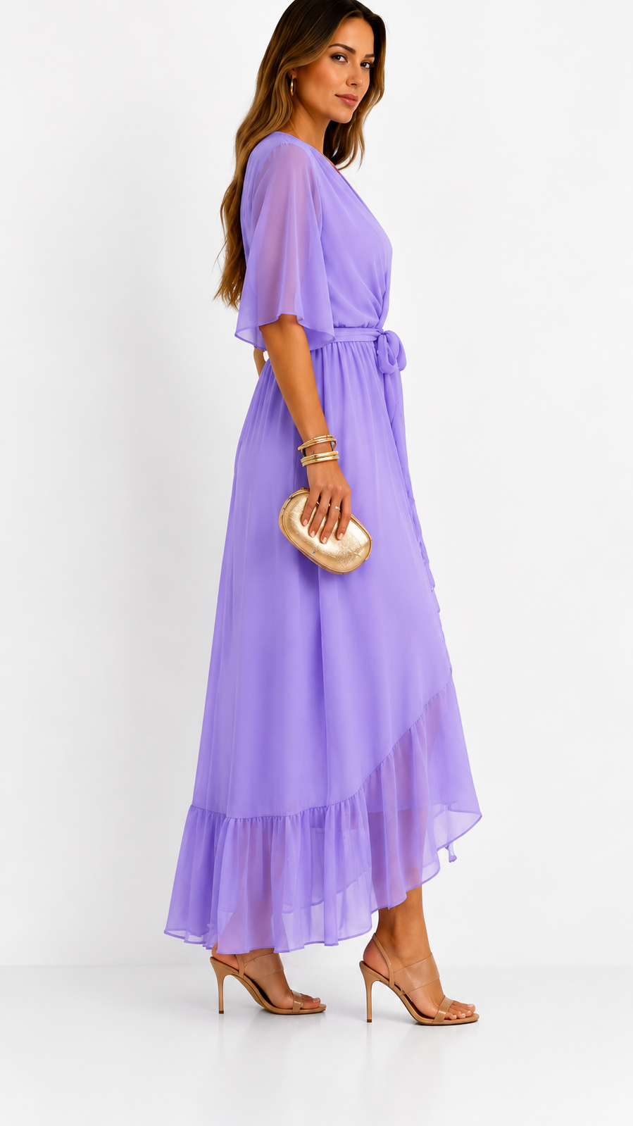 Isabela | Vestido Maxi Cruzado