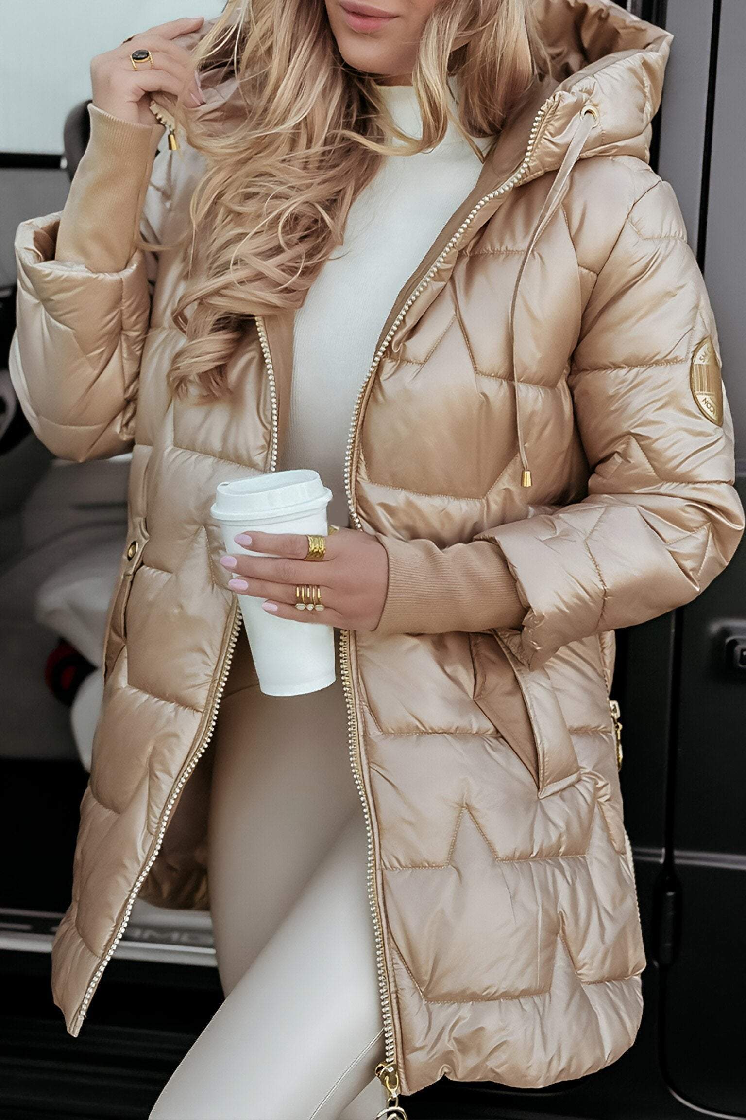 Astrid™ - Chaqueta de algodón otoñal