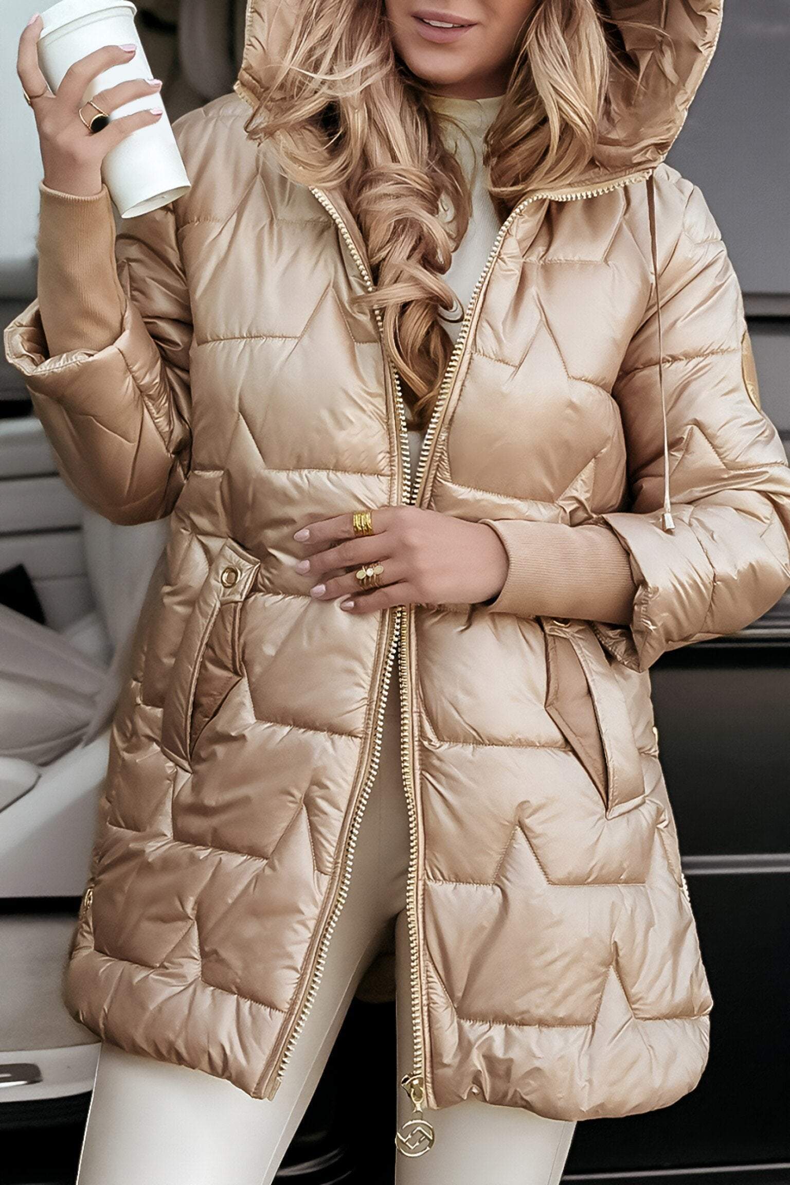 Astrid™ - Chaqueta de algodón otoñal