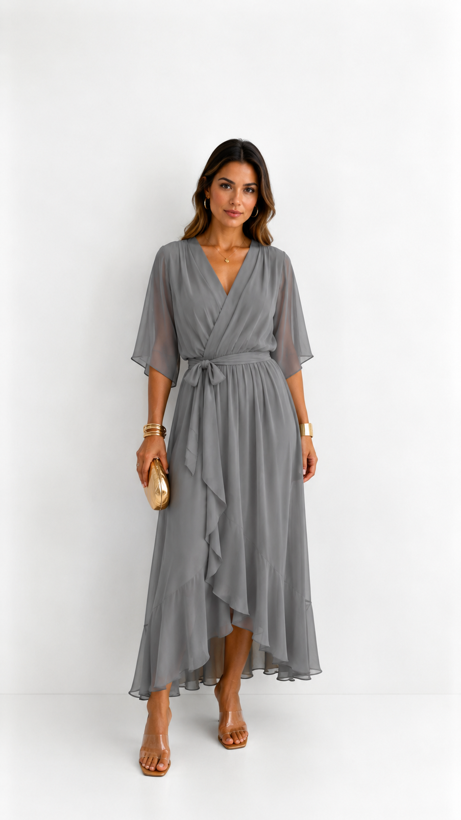 Isabela | Vestido Maxi Cruzado
