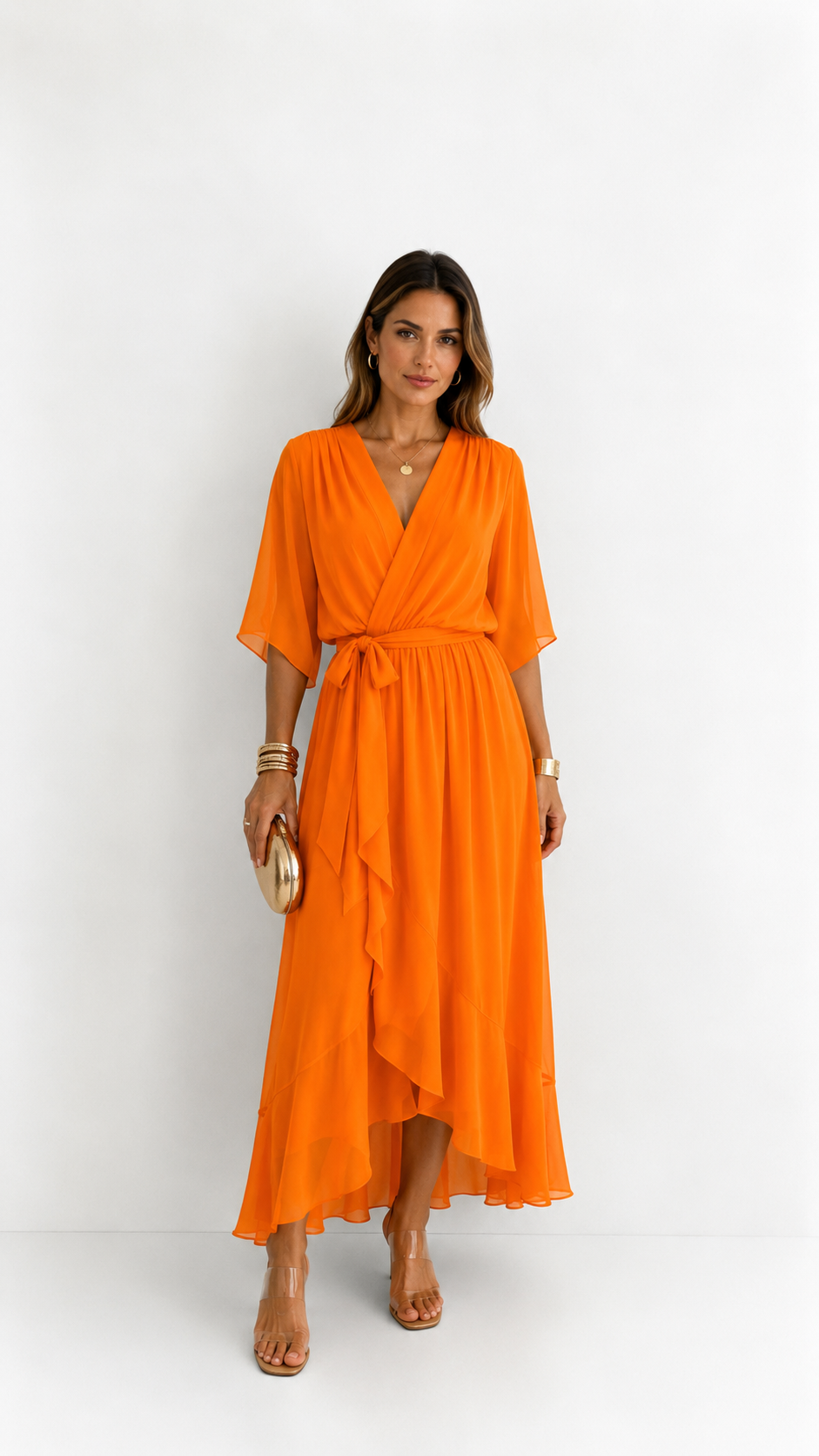 Isabela | Vestido Maxi Cruzado