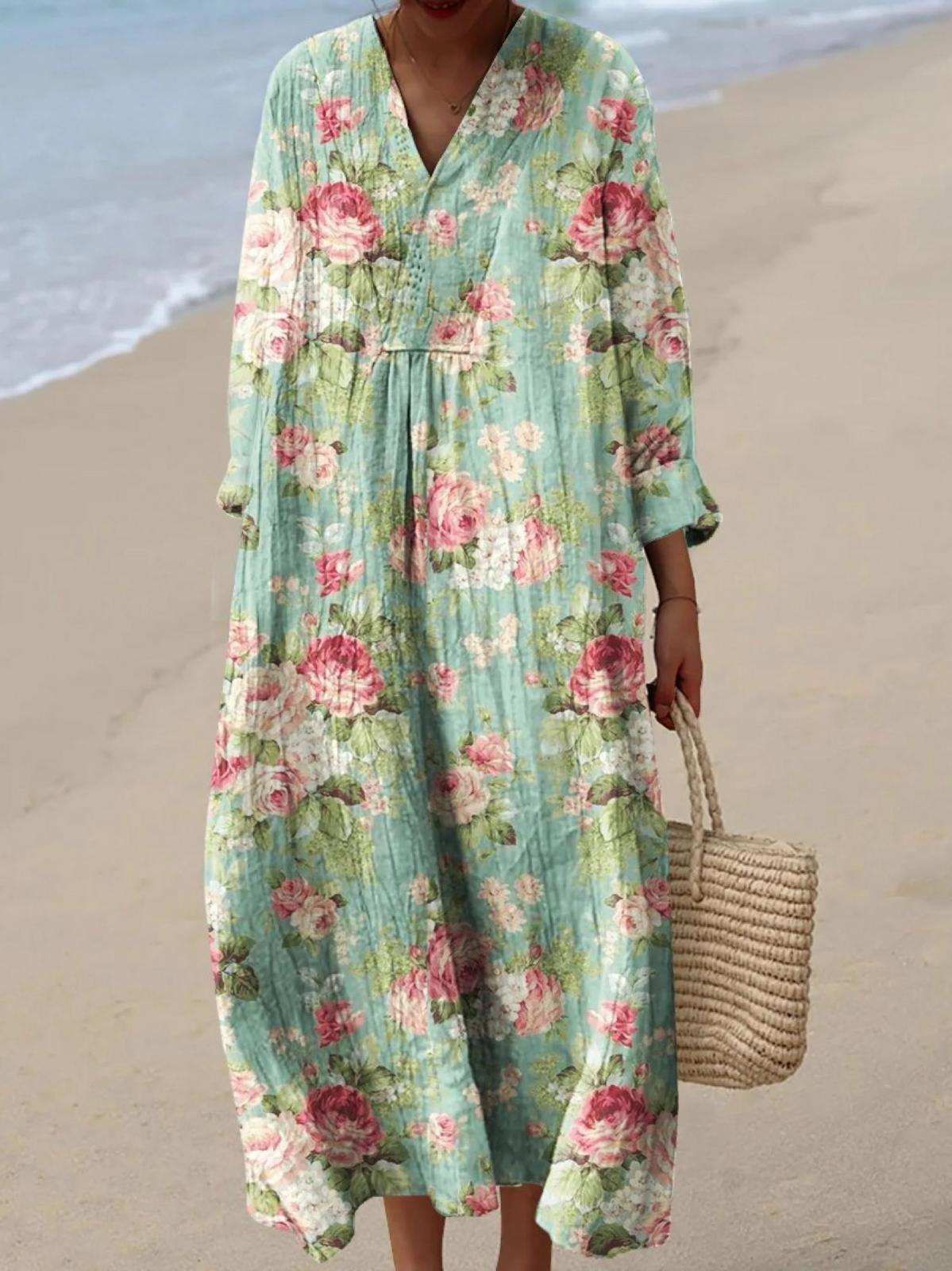 Amara | Vestido Estampado de Verano