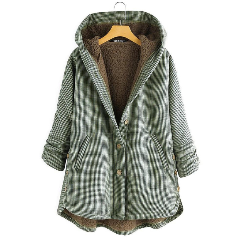 Helma™ - Chaqueta con capucha elegante y cómoda para mujer
