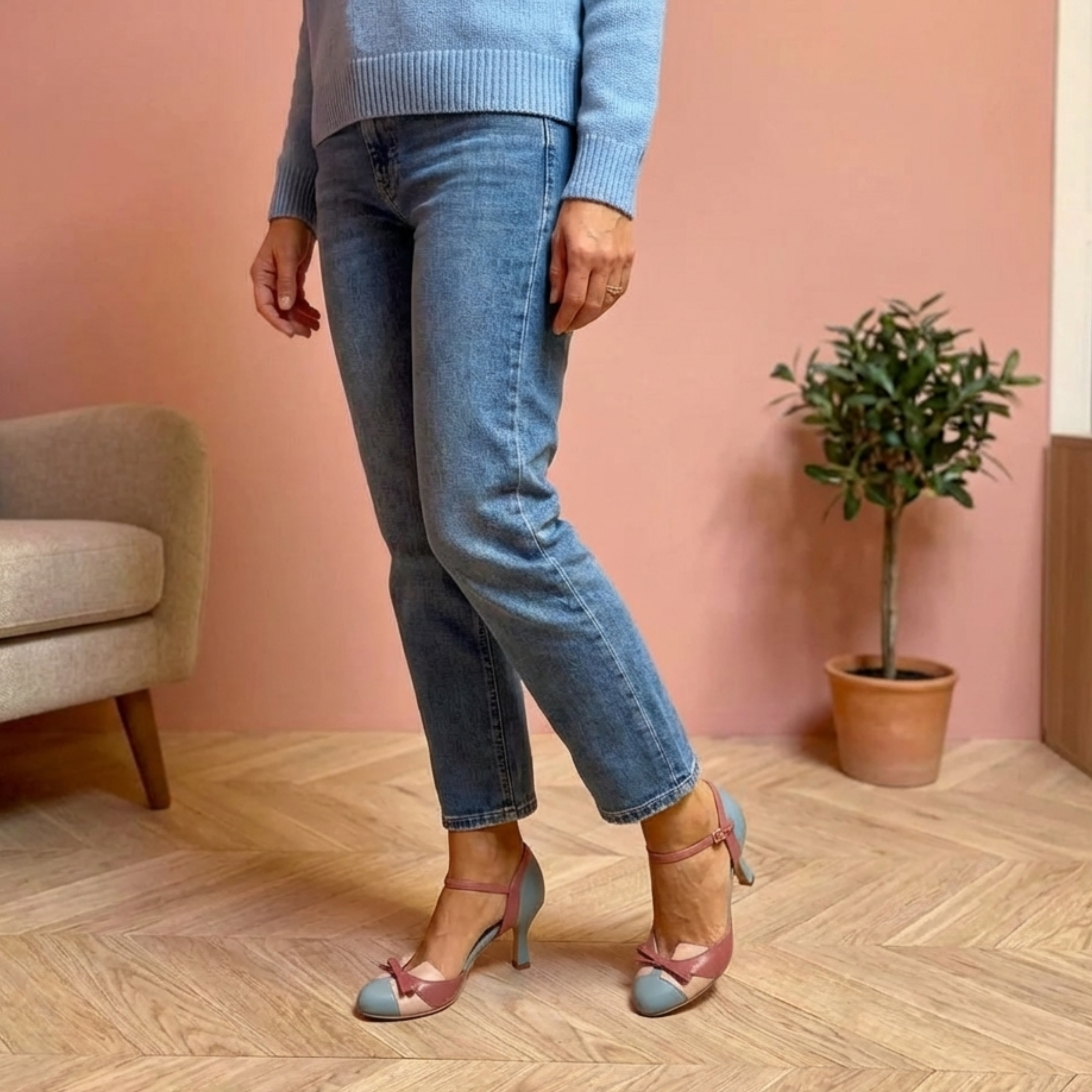 Vessa | Sandalias Vintage con Lazo