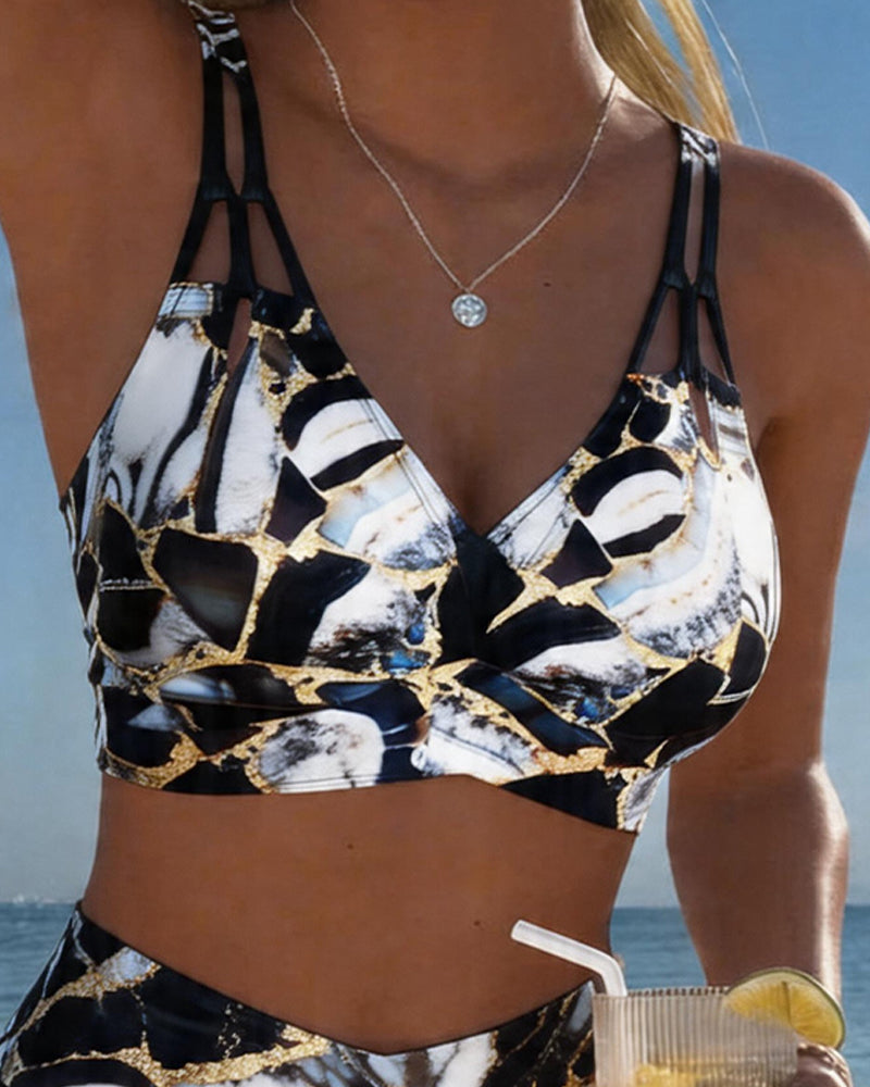 Bikini Bretelle Corte Creador