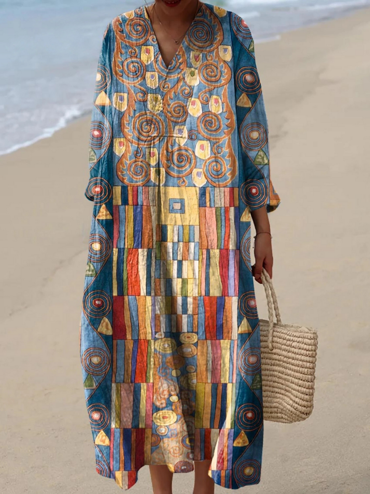 Calina | Vestido Estampado de Verano