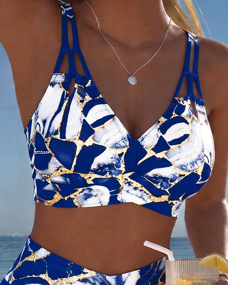 Bikini Bretelle Corte Creador