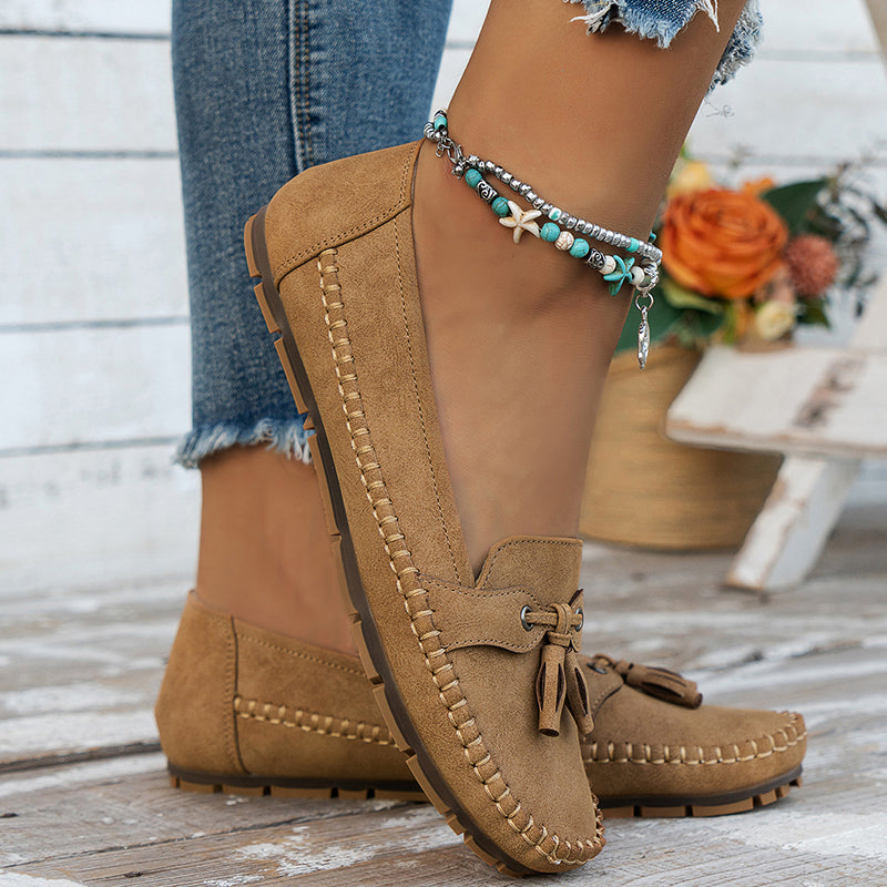 Felisa | Mocasines casuales elegantes con borlas