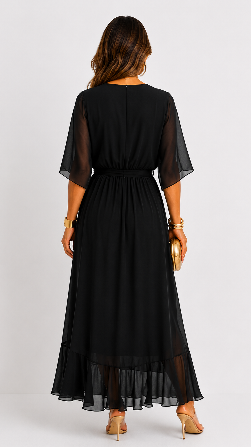Isabela | Vestido Maxi Cruzado