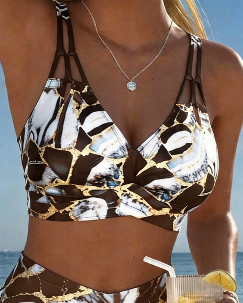 Bikini Bretelle Corte Creador