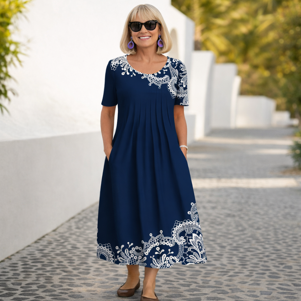 Robin | Vestido floral midi