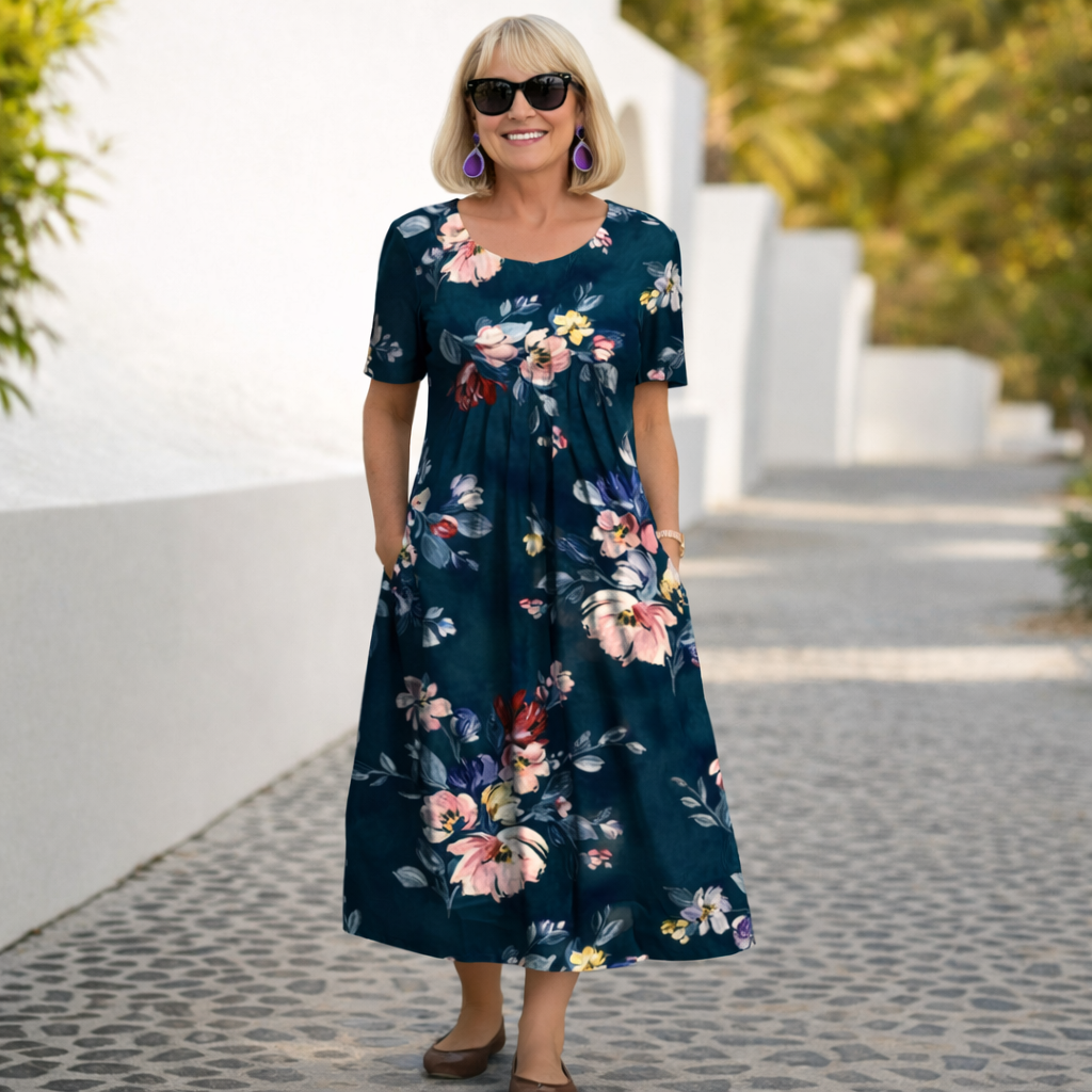 Robin | Vestido floral midi
