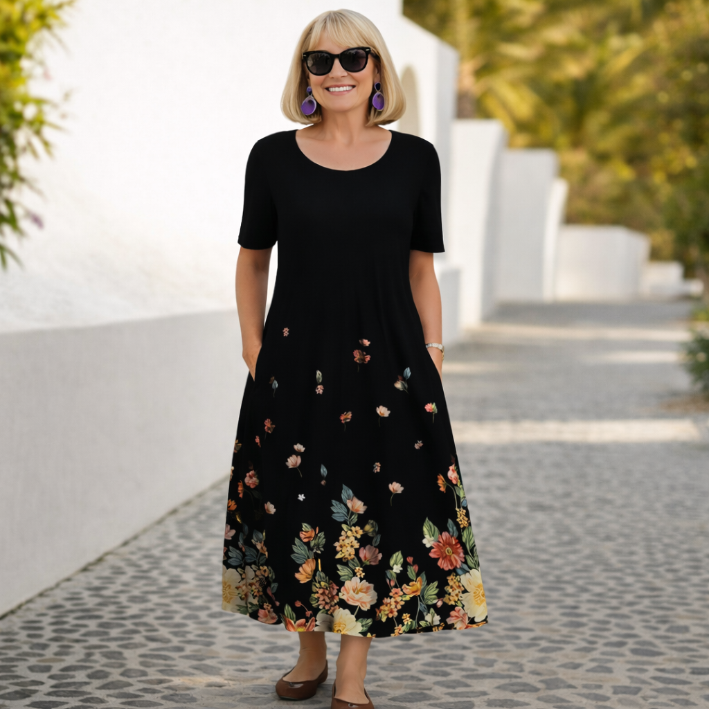 Robin | Vestido floral midi
