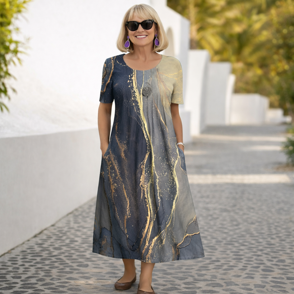 Robin | Vestido floral midi