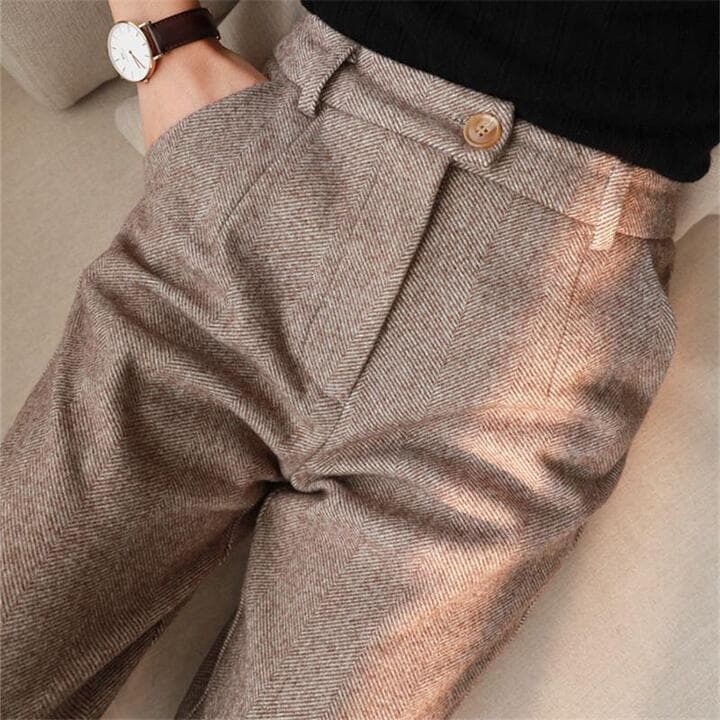 Lea | Pantalones plisados para mujer