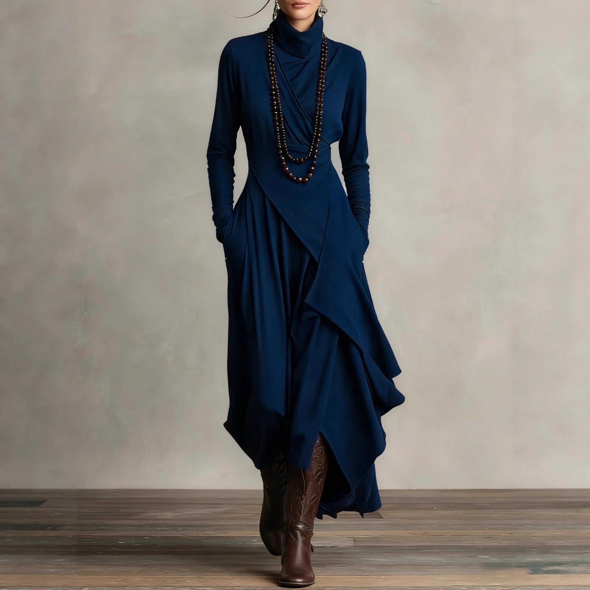 Natalia™ | Vestido maxi de punto