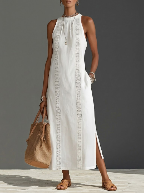 Alessandra | Vestido Maxi Bordado