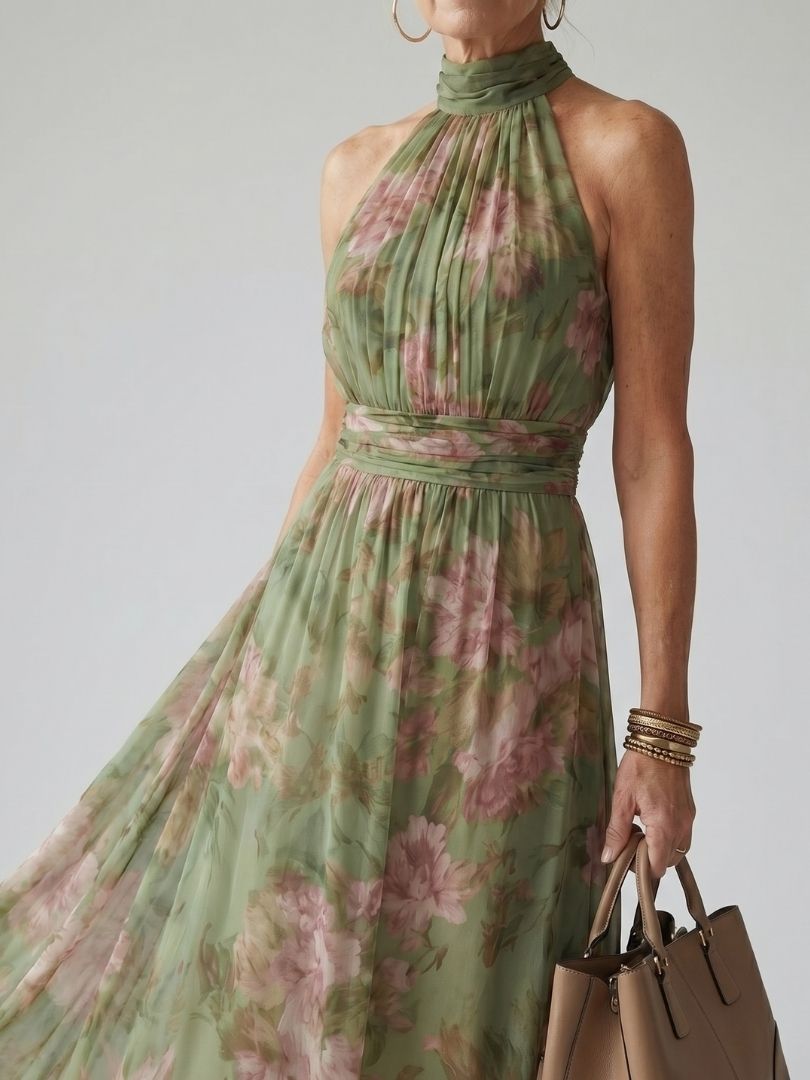Naomi | Vestido Maxi Halter