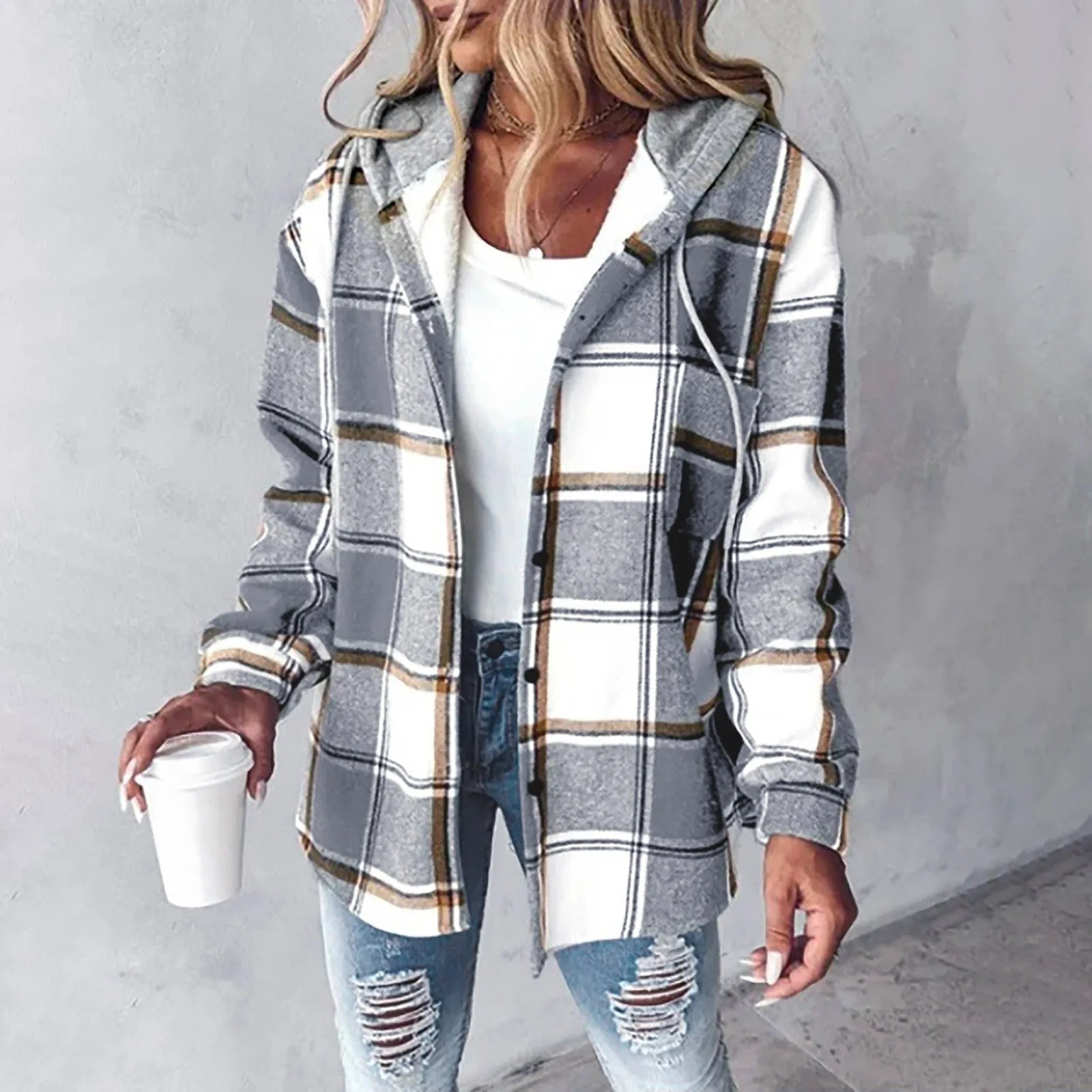 Martina™ | Chaqueta de mujer con botones y malla
