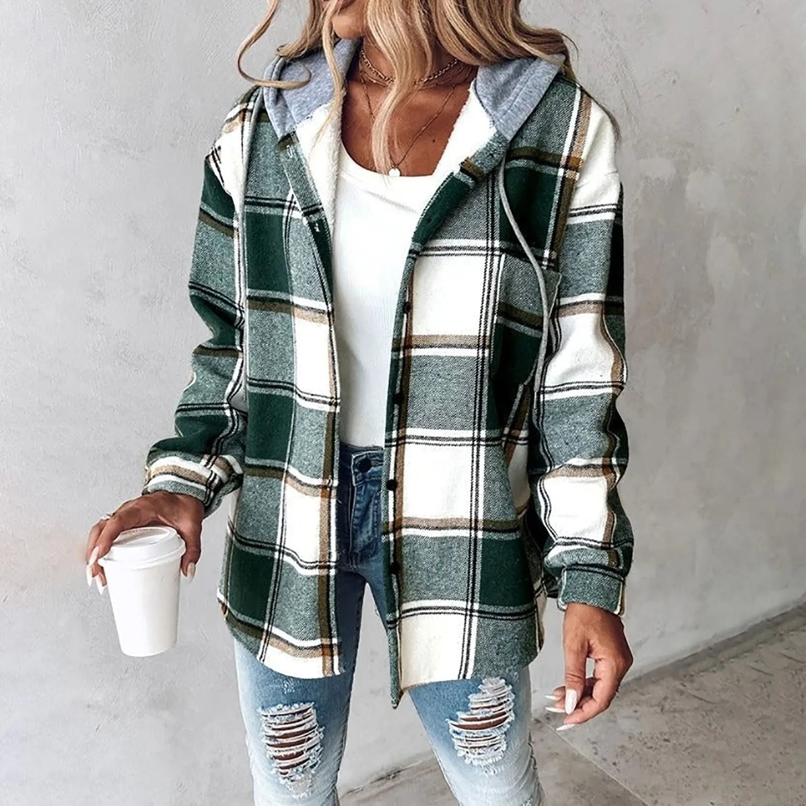 Martina™ | Chaqueta de mujer con botones y malla