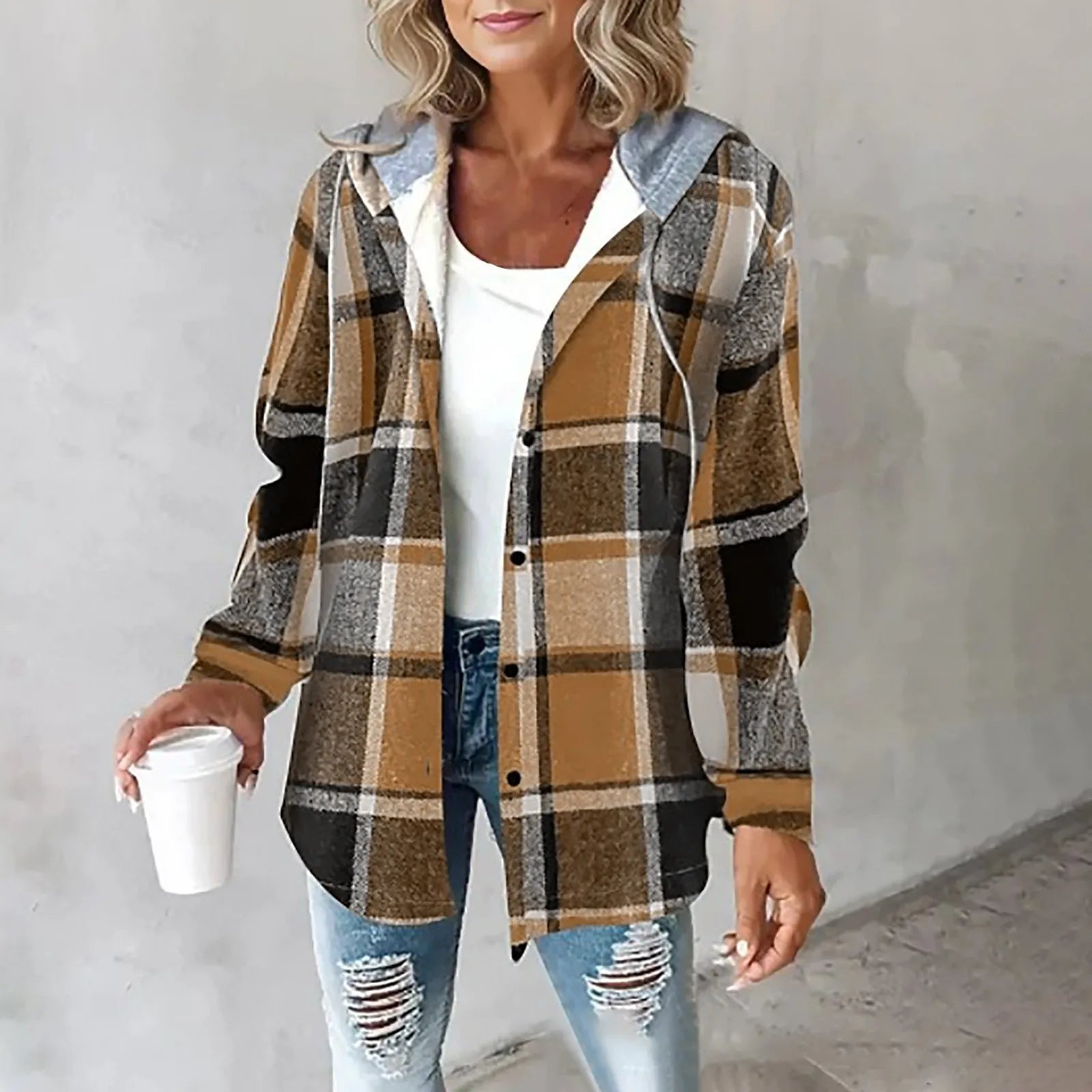 Martina™ | Chaqueta de mujer con botones y malla