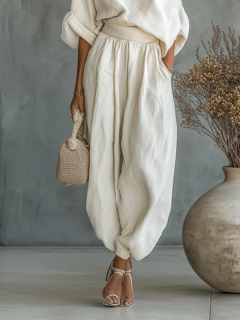Mila™ | Conjunto de dos piezas con diseño off-shoulder