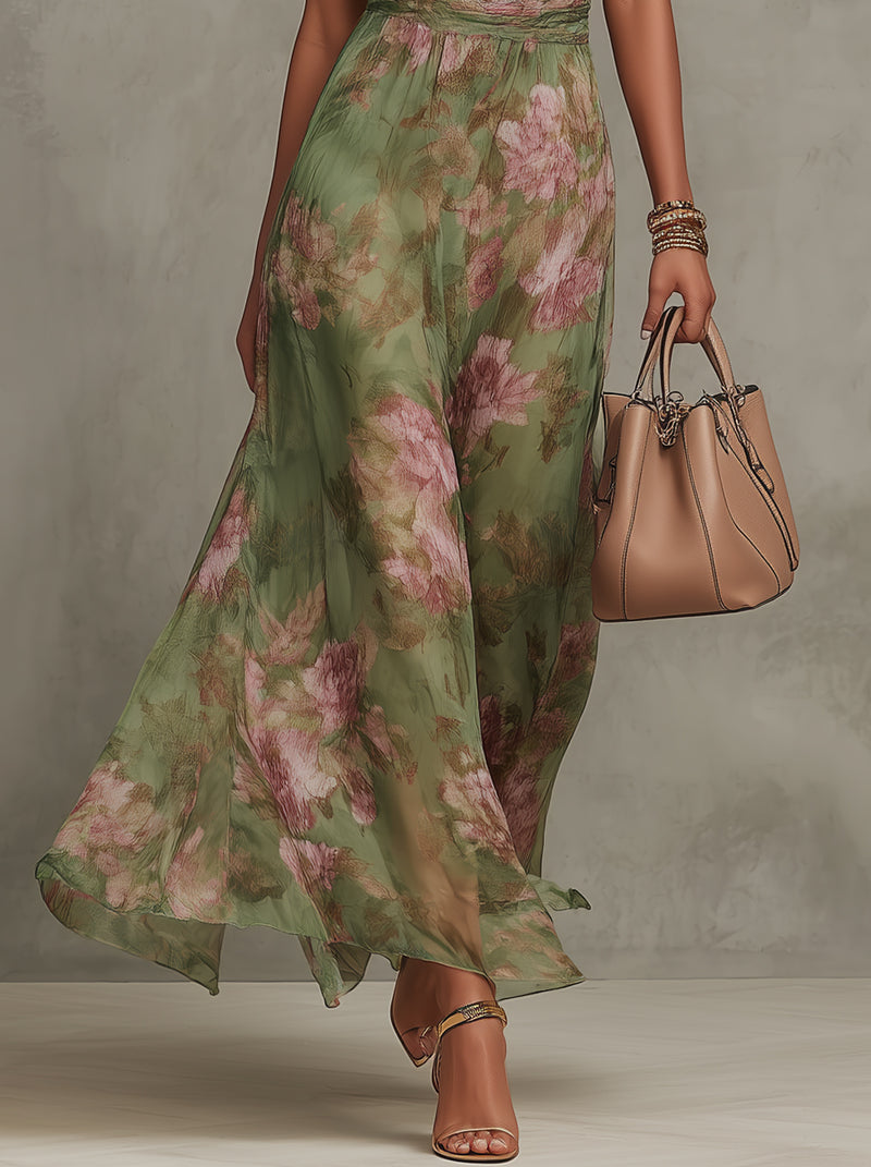 Serena | Vestido Floral Halter