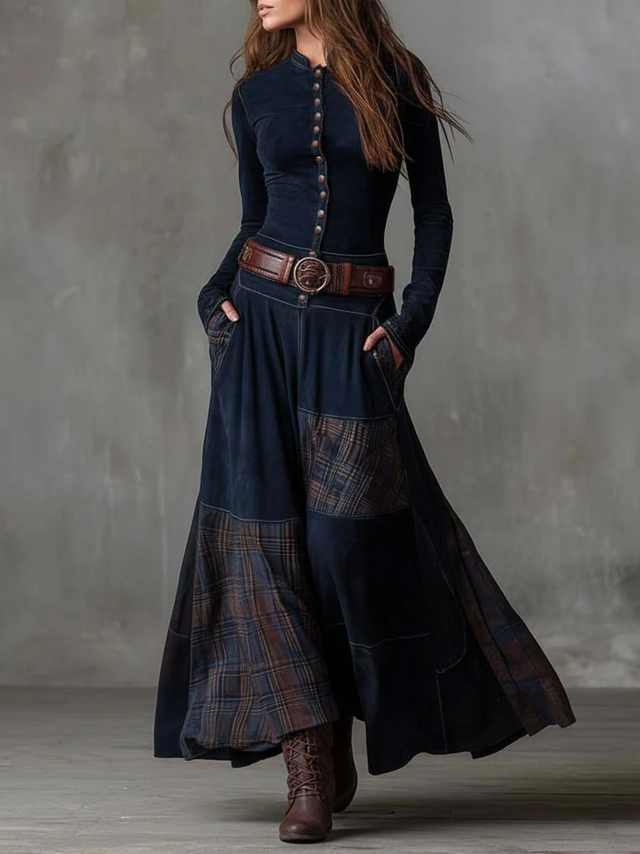 Michelle™ | Vestido maxi de ante