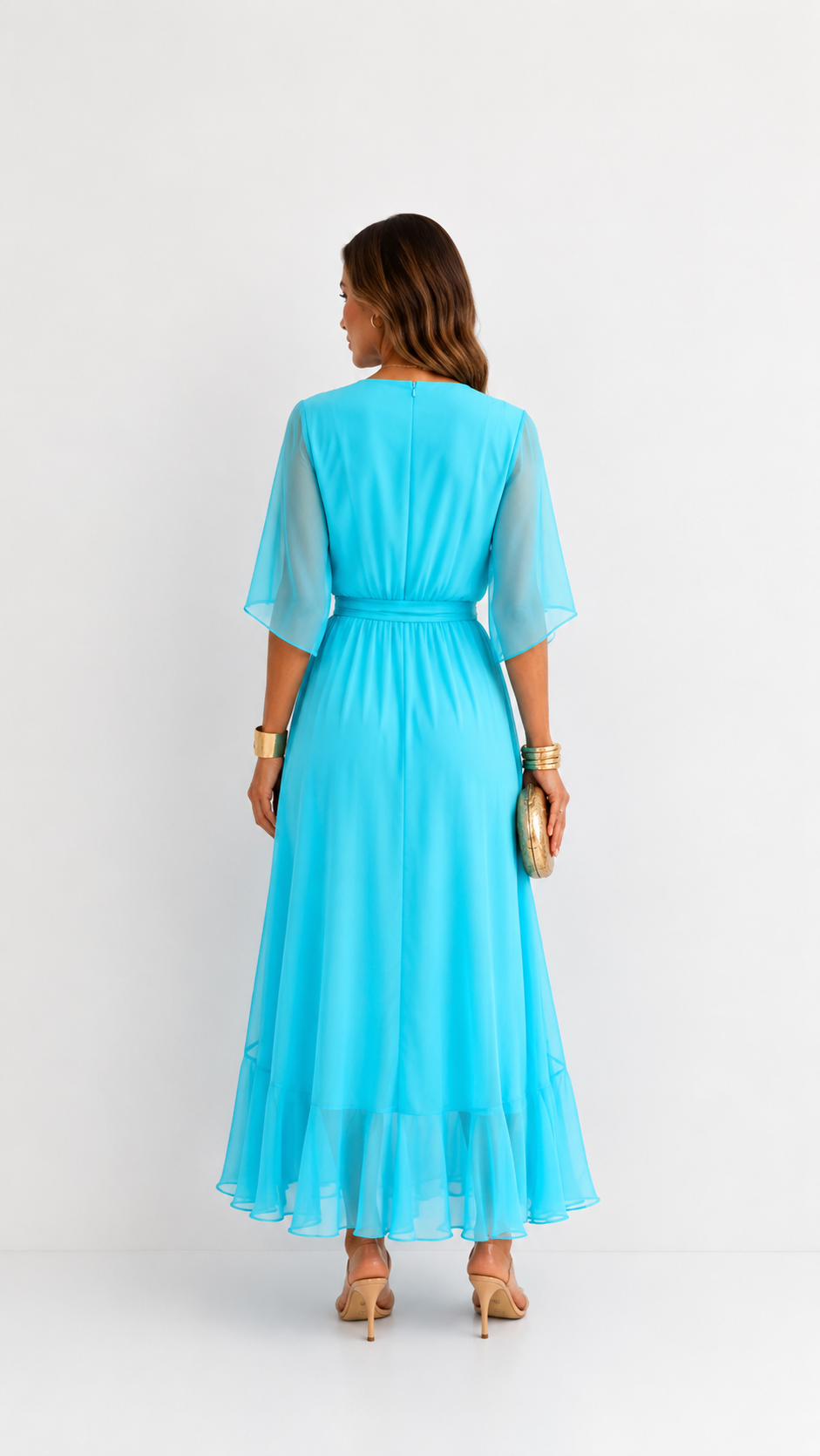 Isabela | Vestido Maxi Cruzado