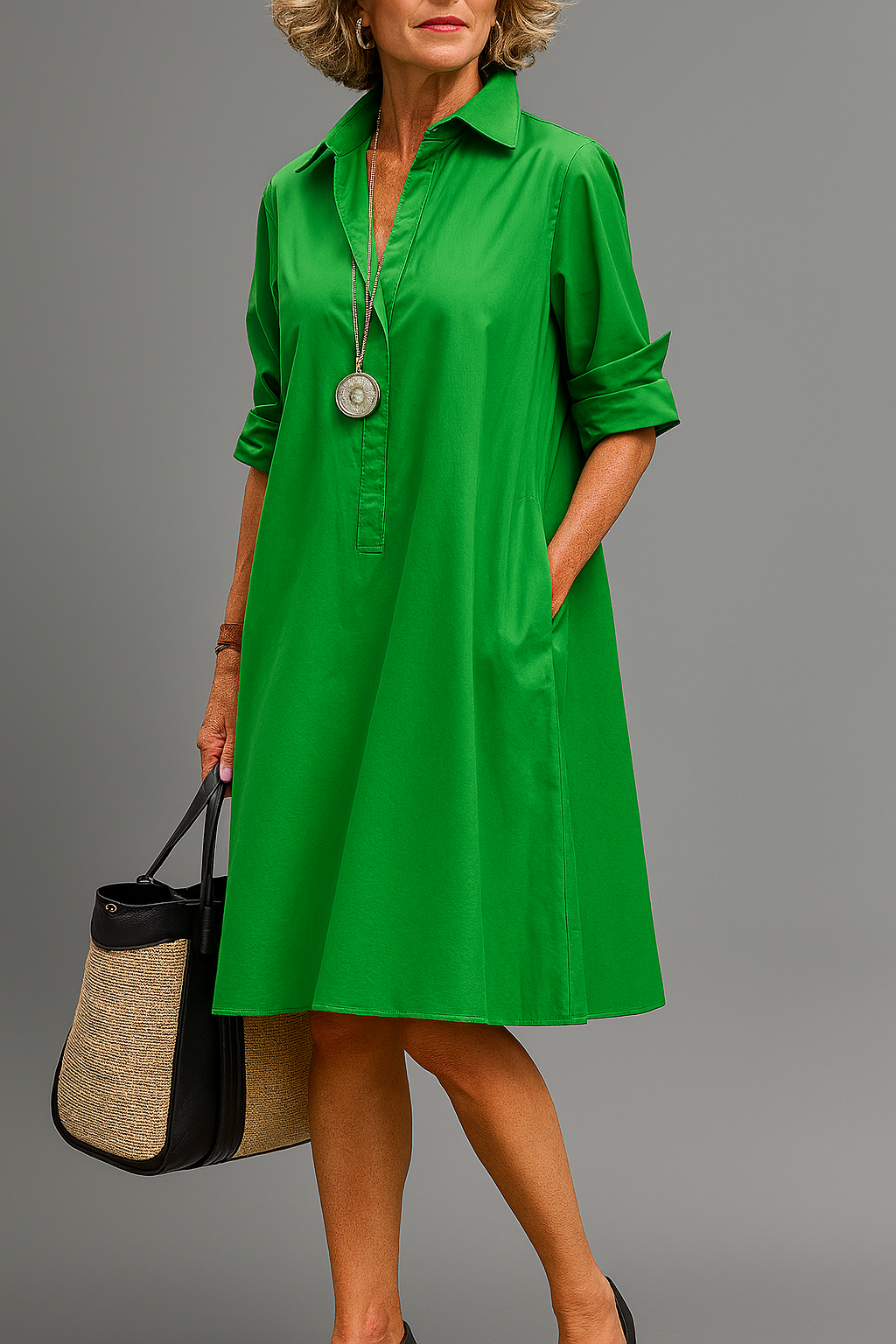 Riley | Vestido Midi Fluido y Elegante